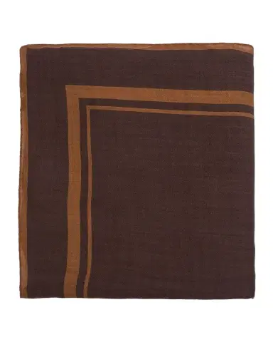 Saint Laurent Cassandre Square Scarf in Wool Twill | Thumbnail 1