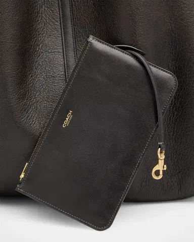 Coach Shearling-Trim Leather Shoulder Bag | Thumbnail 6 Coach Shearling-Trim Leather Shoulder Bag | Thumbnail 6