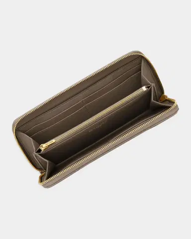 Saint Laurent Cassandre Bijou Leather Zip Wallet | Thumbnail 6 Saint Laurent Cassandre Bijou Leather Zip Wallet | Thumbnail 6