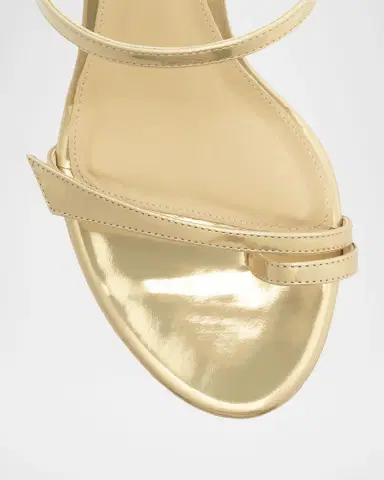 Alexandre Birman Tita Toe 60mm Leather Kitten-Heel Sandals | Thumbnail 4