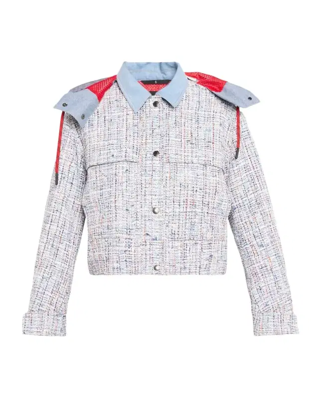 Termez Tweed Jacket with Detachable Hood