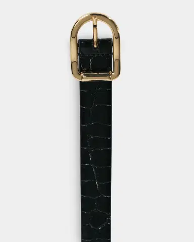 Déhanche Mija Croco Tip Leather Belt | Thumbnail 5