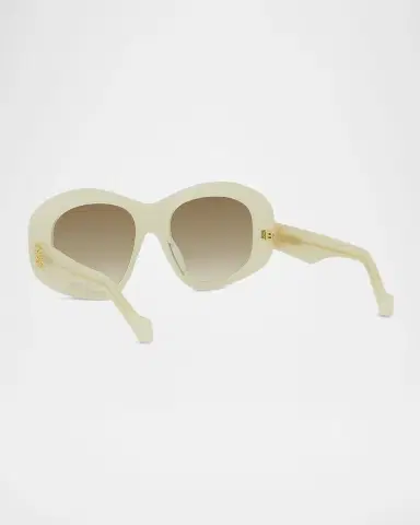 Loewe Anagram 51mm Beveled Pentagon Sunglasses | Thumbnail 2 Loewe Anagram 51mm Beveled Pentagon Sunglasses | Thumbnail 2