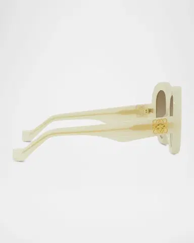 Loewe Anagram 51mm Beveled Pentagon Sunglasses | Thumbnail 4 Loewe Anagram 51mm Beveled Pentagon Sunglasses | Thumbnail 4
