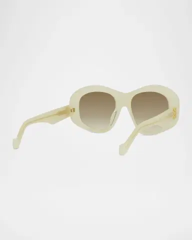 Loewe Anagram 51mm Beveled Pentagon Sunglasses | Thumbnail 6 Loewe Anagram 51mm Beveled Pentagon Sunglasses | Thumbnail 6