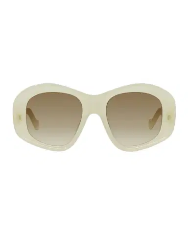 Loewe Anagram 51mm Beveled Pentagon Sunglasses | Thumbnail 1 Loewe Anagram 51mm Beveled Pentagon Sunglasses | Thumbnail 1