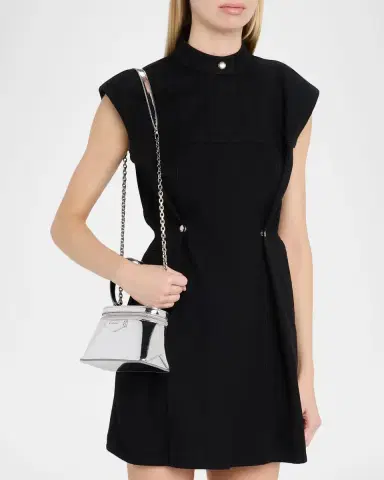 Givenchy Antigona Top-Handle Vanity Bag in Mirror-Effect Leather | Thumbnail 2 Givenchy Antigona Top-Handle Vanity Bag in Mirror-Effect Leather | Thumbnail 2