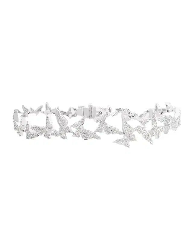 Multi Butterfly Pave Diamond Bracelet Multi Butterfly Pave Diamond Bracelet