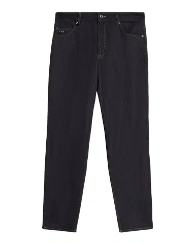 Emporio Armani Denim Mid-Rise Straight-Leg Jeans | Thumbnail 1