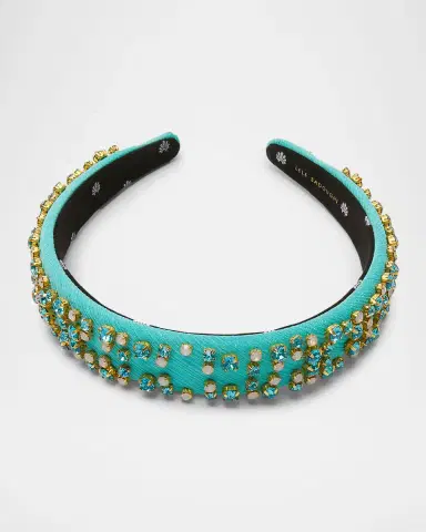 Lele Sadoughi Charlotte Crystal-Embellished Headband | Thumbnail 2