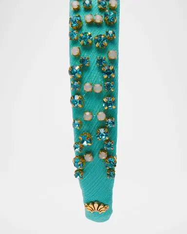 Lele Sadoughi Charlotte Crystal-Embellished Headband | Thumbnail 3