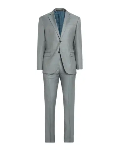Emporio Armani Men's G Line Wool Sharkskin Two-Piece Suit | Thumbnail 1 Emporio Armani Men's G Line Wool Sharkskin Two-Piece Suit | Thumbnail 1