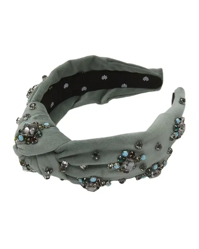 Knotted Twinkle Crystal Headband
