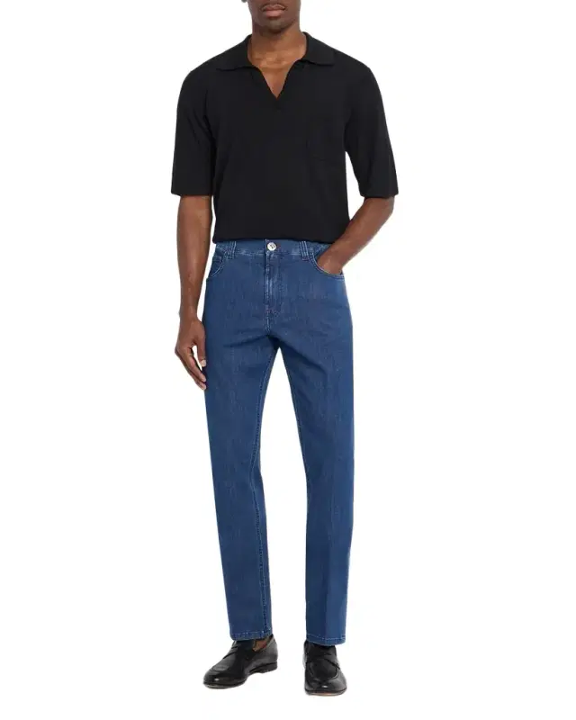 Men's Cotton-Blend Skinny Jeans Men's Cotton-Blend Skinny Jeans