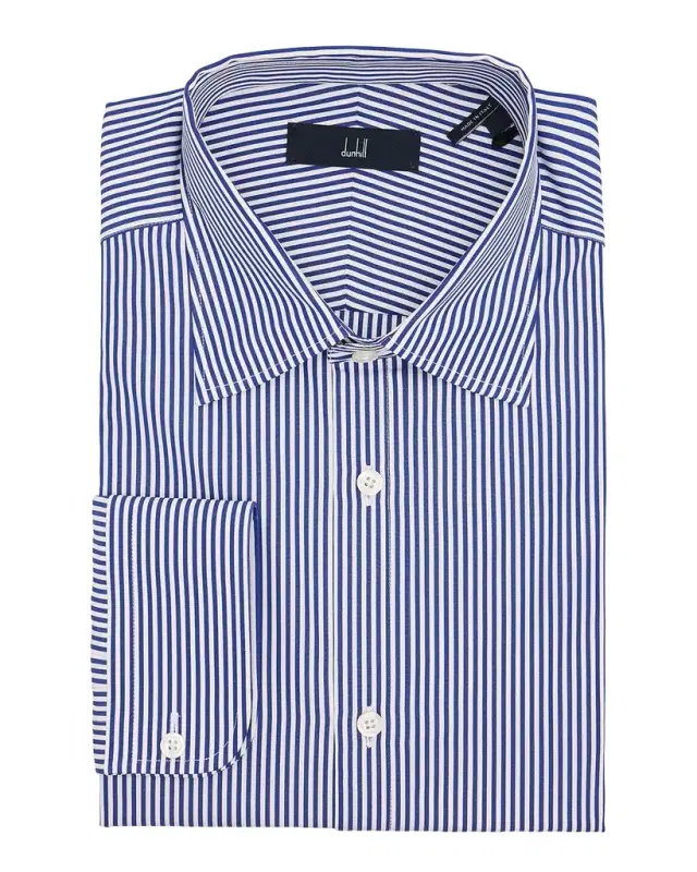 Men 's Bengal Stripe Cotton Dress Shirt