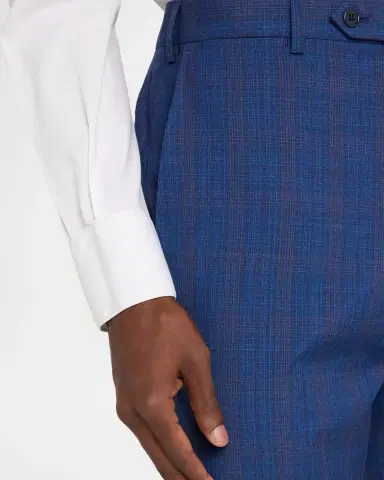 Emporio Armani Prince of Wales Check Wool Single-Breasted Blazer | Thumbnail 8 Emporio Armani Prince of Wales Check Wool Single-Breasted Blazer | Thumbnail 8