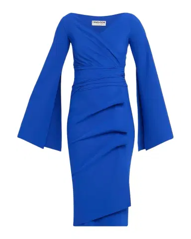 Chiara Boni La Petite Robe Isoshi Split-Sleeve Jersey Midi Sheath Dress | Thumbnail 1