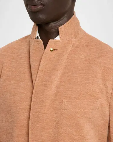 Stefano Ricci Men's Wool Jersey Knit Single-Breasted Blazer | Thumbnail 7 Stefano Ricci Men's Wool Jersey Knit Single-Breasted Blazer | Thumbnail 7