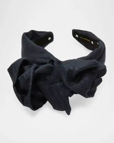 Lele Sadoughi Crawford Moire Headband | Thumbnail 2