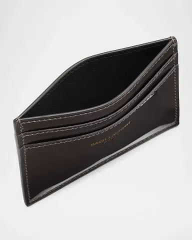 Saint Laurent Patent Leather Card Case | Thumbnail 3 Saint Laurent Patent Leather Card Case | Thumbnail 3