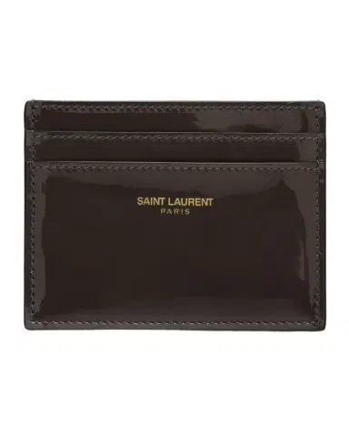 Saint Laurent Patent Leather Card Case | Thumbnail 1 Saint Laurent Patent Leather Card Case | Thumbnail 1