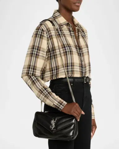 Saint Laurent Lou Lou YSL Quilted Leather Crossbody Bag | Thumbnail 2 Saint Laurent Lou Lou YSL Quilted Leather Crossbody Bag | Thumbnail 2