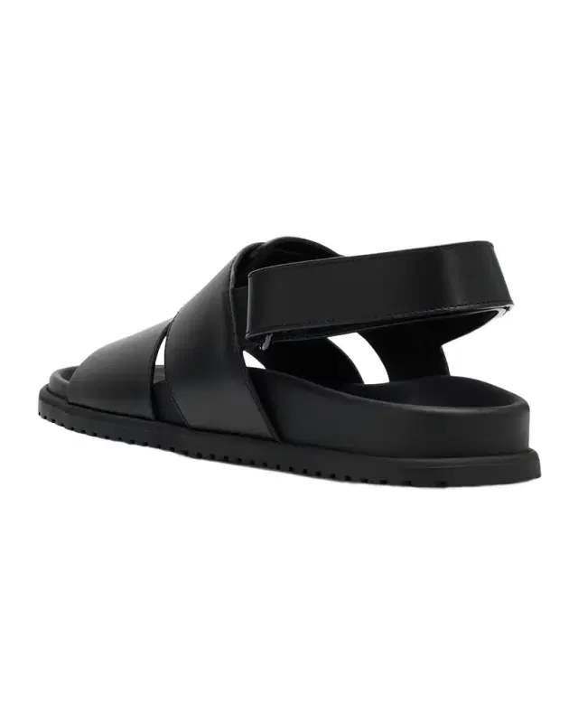 Men's DG Logo Leather Sandals Men's DG Logo Leather Sandals