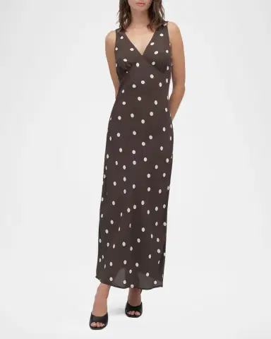 Favorite Daughter The Anyday Anything Polka-Dot Maxi Dress | Thumbnail 2