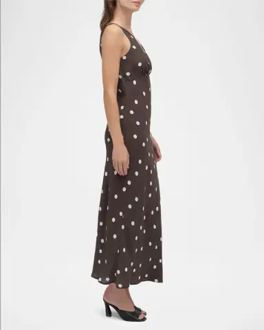 Favorite Daughter The Anyday Anything Polka-Dot Maxi Dress | Thumbnail 3
