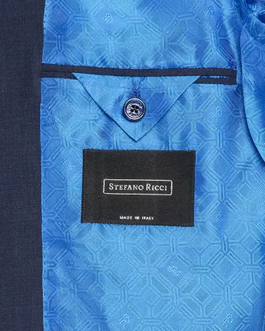 Stefano Ricci Men's Sharkskin Peak-Lapel Sport Coat | Thumbnail 7