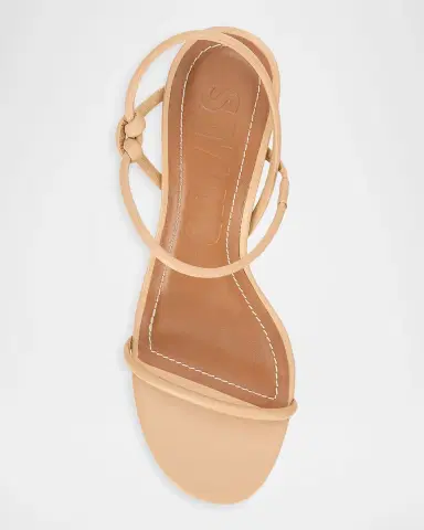 STAUD 65mm Laurel Leather Sandals | Thumbnail 3