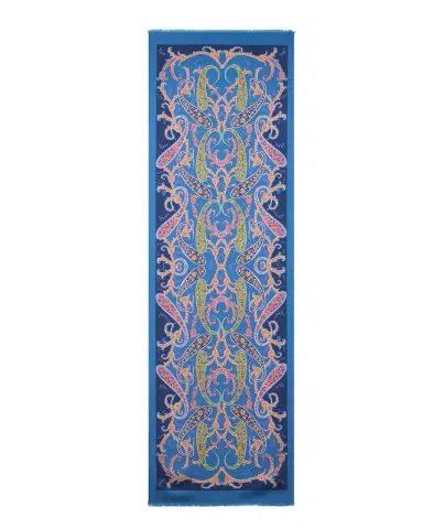 Etro Paisley-Print Silk Scarf | Thumbnail 1