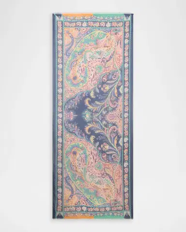 Etro Paisley-Print Cashmere-Blend Scarf | Thumbnail 2