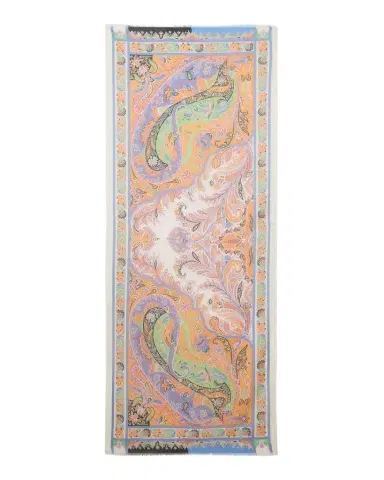Etro Paisley-Print Cashmere-Blend Scarf | Thumbnail 1