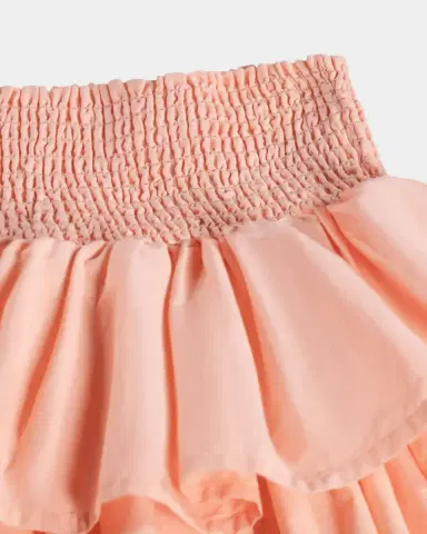 Molo Girl 's Bonita Tiered Chambray Skirt | Thumbnail 2