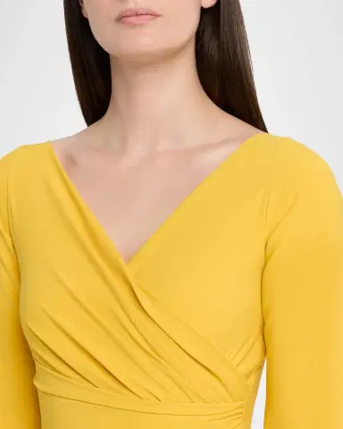 Chiara Boni La Petite Robe Isoshi Bodycon Faux Wrap Mini Dress | Thumbnail 5 Chiara Boni La Petite Robe Isoshi Bodycon Faux Wrap Mini Dress | Thumbnail 5