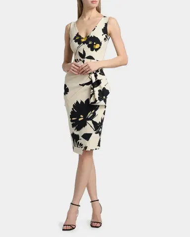 Chiara Boni La Petite Robe Ayang Floral-Print Stretch Jersey Bodycon Dress | Thumbnail 2