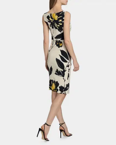 Chiara Boni La Petite Robe Ayang Floral-Print Stretch Jersey Bodycon Dress | Thumbnail 3