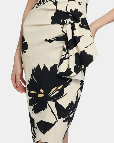 Chiara Boni La Petite Robe Ayang Floral-Print Stretch Jersey Bodycon Dress | Thumbnail 5