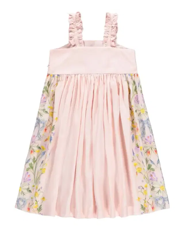 Girl 's Cypress Sleeveless Floral Print Dress