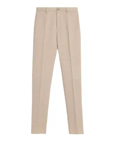 Etro Men's Creased Virgin Wool Roma-Fit Straight-Leg Trousers | Thumbnail 1
