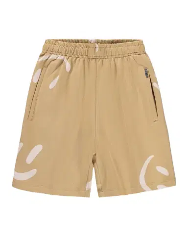 Molo Boy 's Amil Smiley Organic Cotton Jersey Shorts | Thumbnail 1