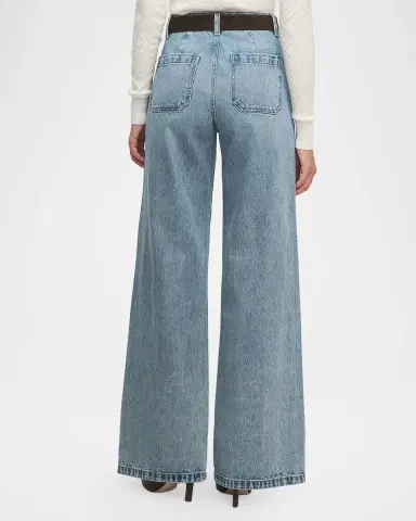 Favorite Daughter The Mischa Super High-Rise Wide-Leg Jeans | Thumbnail 3 Favorite Daughter The Mischa Super High-Rise Wide-Leg Jeans | Thumbnail 3