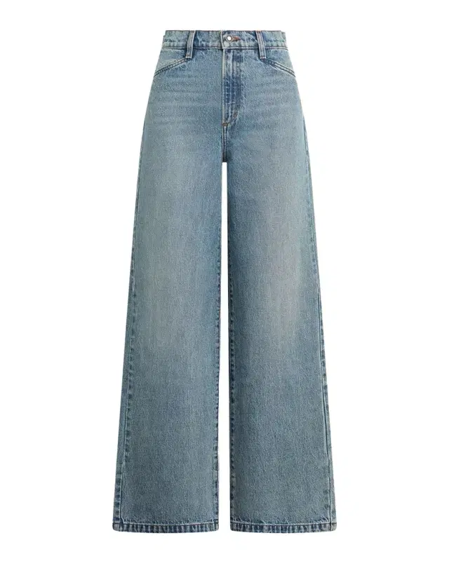 Favorite Daughter The Mischa Super High-Rise Wide-Leg Jeans