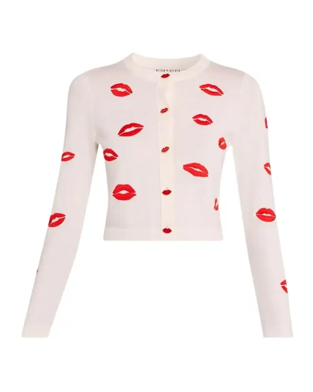 Daroda Lip Cardigan