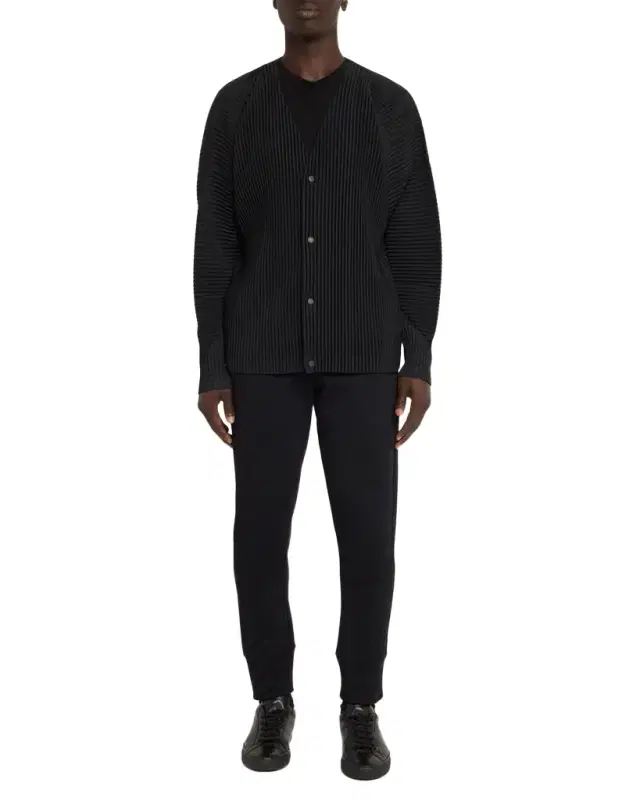 Men 's Basics Pleated Cardigan