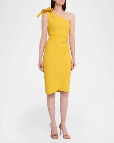 Chiara Boni La Petite Robe Gosia Cutout One-Shoulder Bodycon Dress | Thumbnail 4