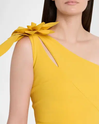 Chiara Boni La Petite Robe Gosia Cutout One-Shoulder Bodycon Dress | Thumbnail 5