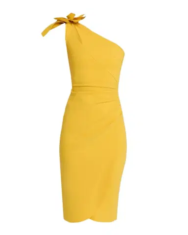 Chiara Boni La Petite Robe Gosia Cutout One-Shoulder Bodycon Dress | Thumbnail 1