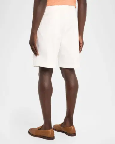 Brunello Cucinelli Cotton Mid-Rise Bermuda Shorts | Thumbnail 2